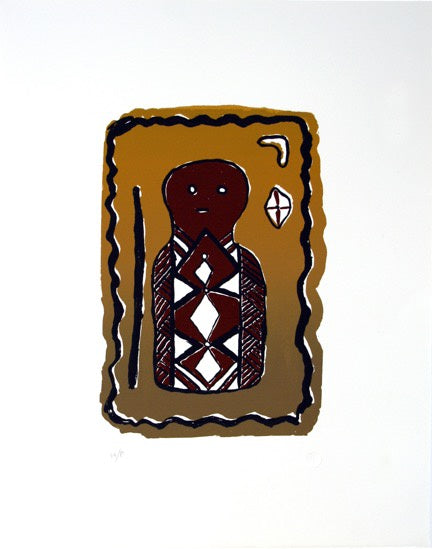 NEPHI DENHAM | 'Bagu' | Screen print | Edition of 20