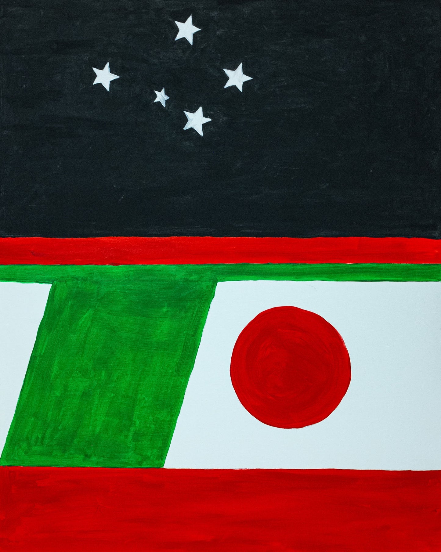 ROBERT TOMMY PAU | 'Nona Fleet' | 2021 | Painting