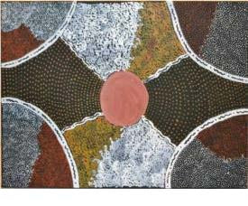 BERNICE BURKE | 'My Mother's Country' | Painting  | Synthetic polymer on linen