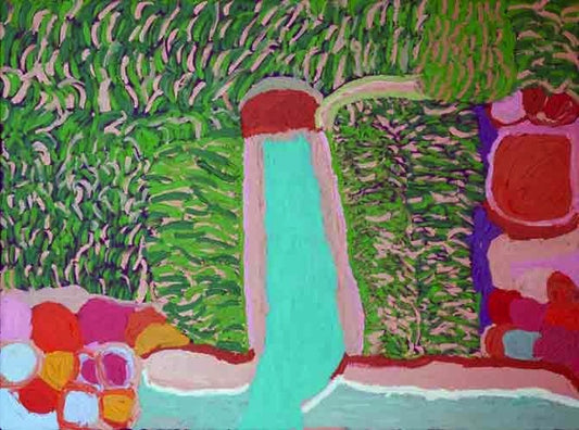 AMY LOOGATHA | 'Kalturi' Painting | Polymer paint on linen