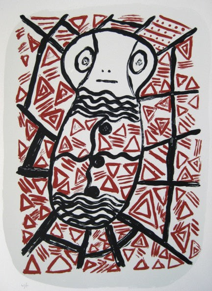 NANCY COWAN | 'Bagu' | Screen Print