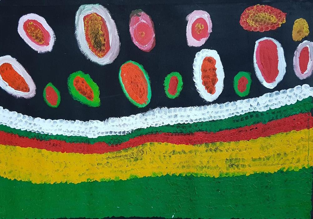 NETTA LOOGATHA | 'Rukathai I' | Painting / stretched