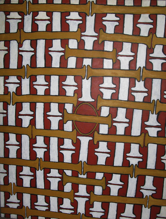 NAPOLEAN OUI | 'Bones (Bama)' | Painting / Acrylic on Canvas