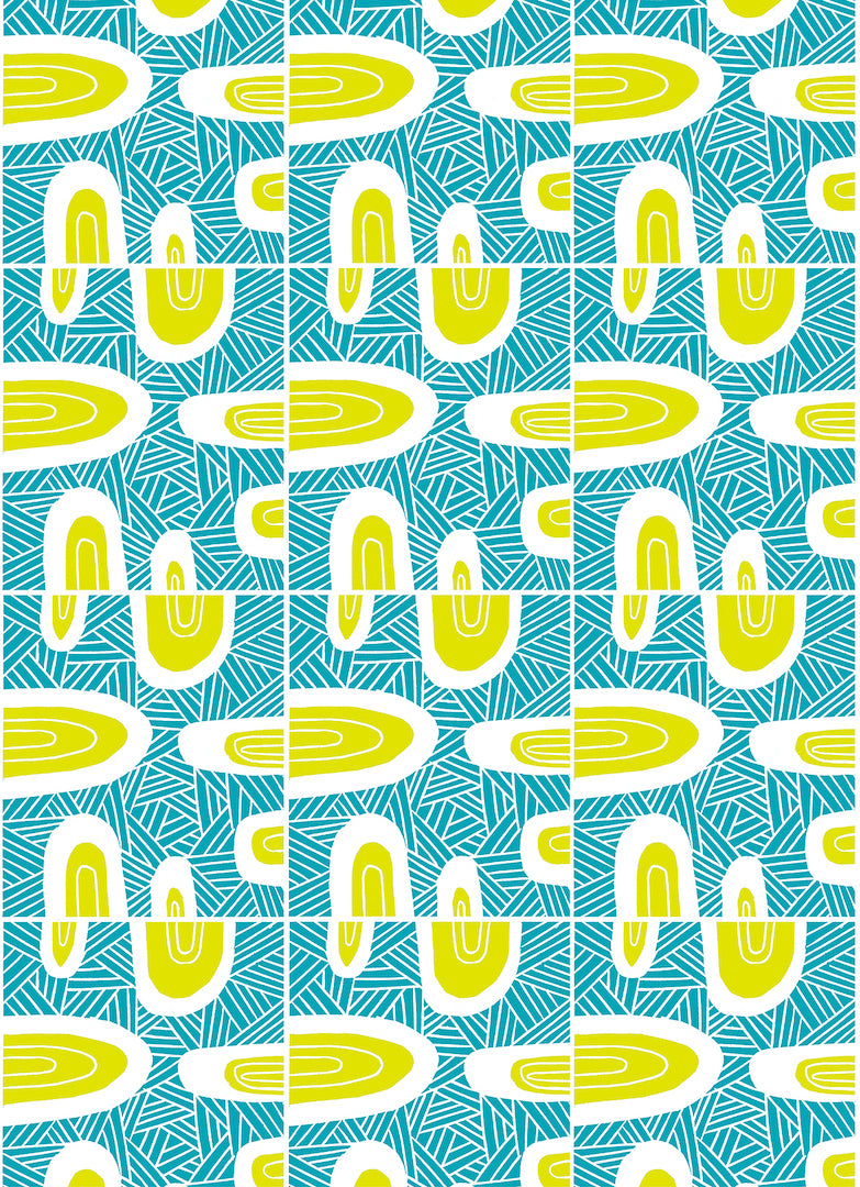 WA YO WAY | 'Bugul - Large Ant Hill' | Tea Towel | Lynelle Flinders