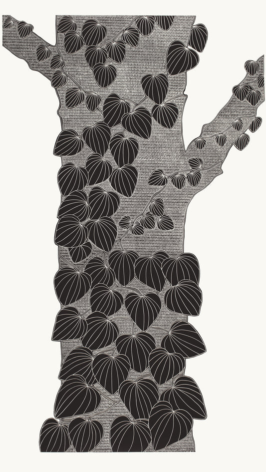 MATILDA MALUJEWEL NONA | 'Sawur' | Linocut print