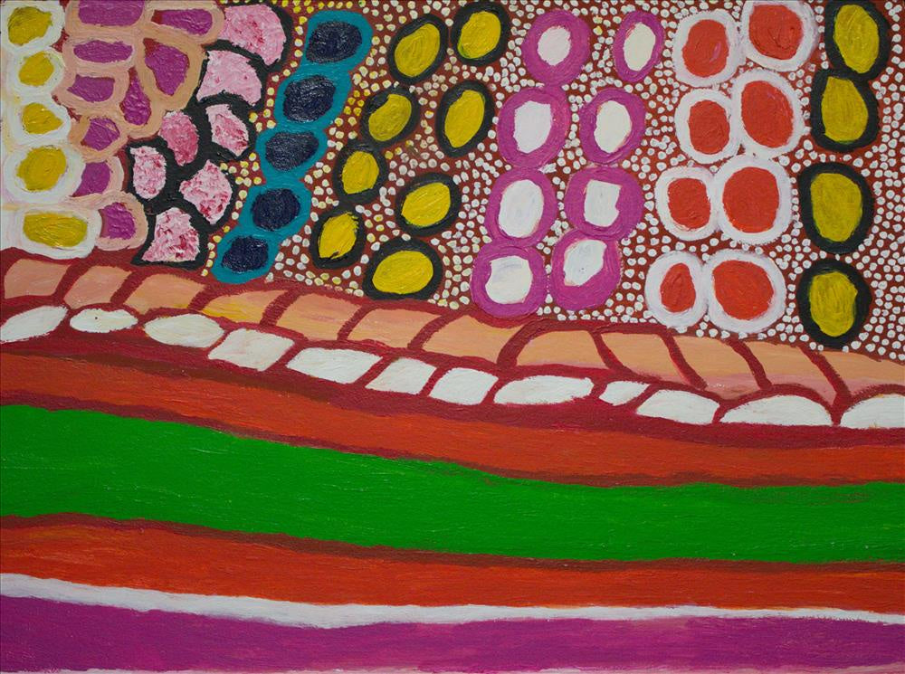 ETHEL THOMAS | ‘My Mother's Country’ | Acrylic on Arches paper