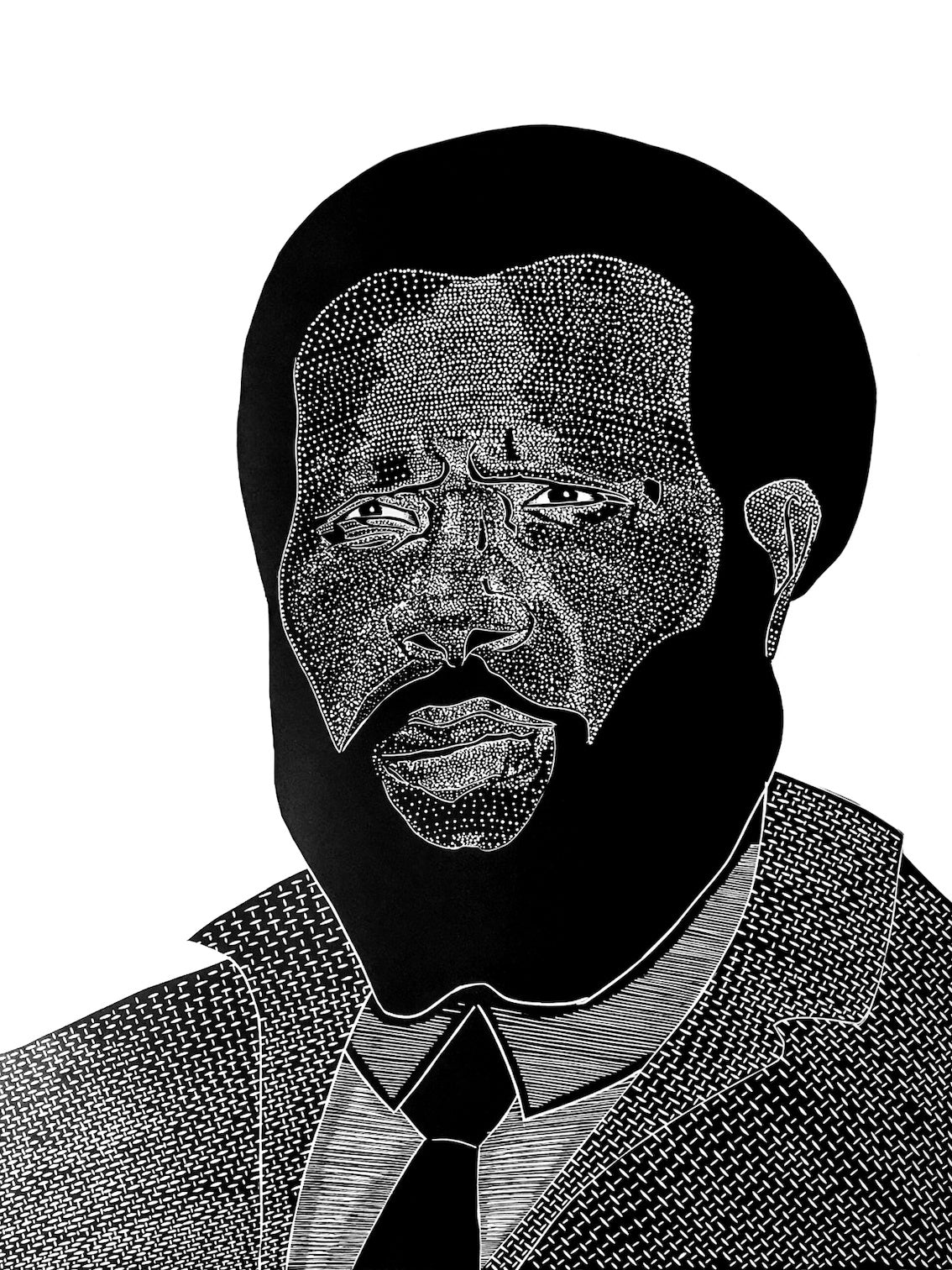 ROBERT TOMMY PAU | 'Mabo' | 2021 | Linocut Print