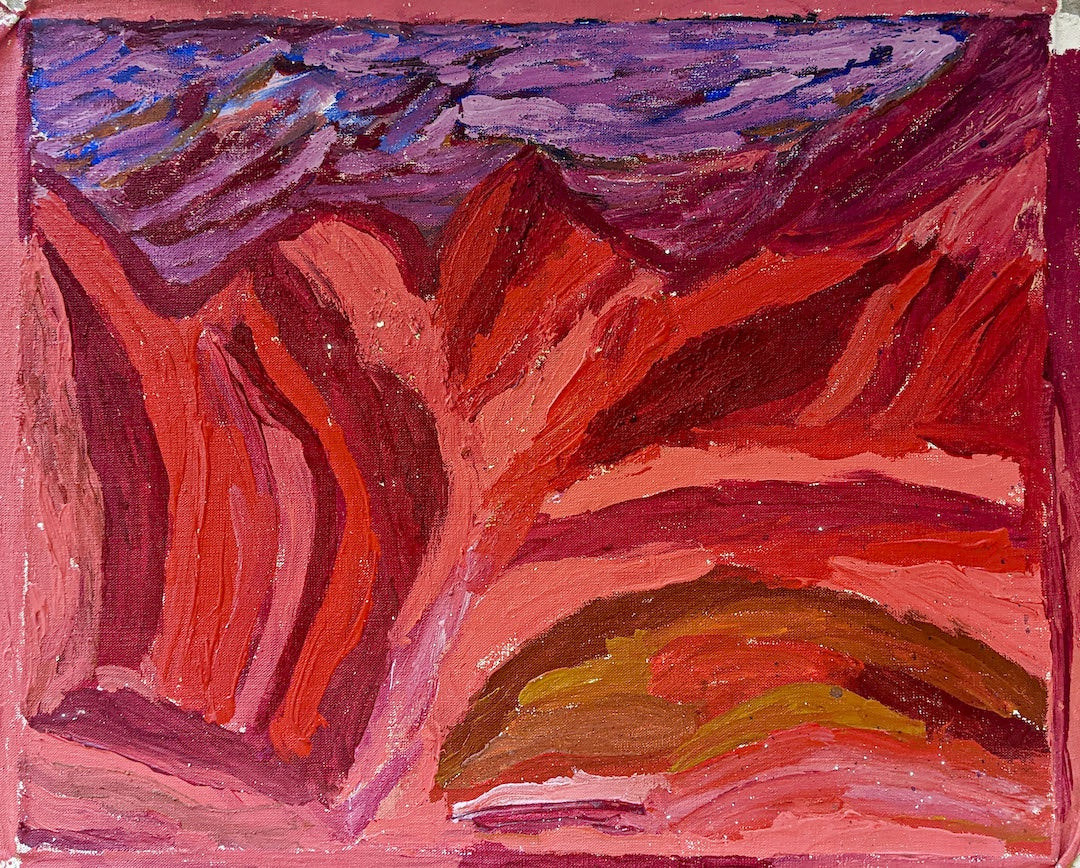 AMY LOOGATHA | ‘Nyinyilki Kabara’ | Painting / acrylic, dry and earth pigment on linen