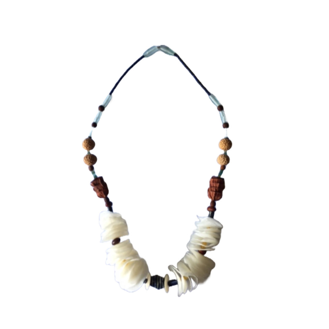 BUNDA ART | 'Australia on a String (49)' | Necklace | Mixed medium