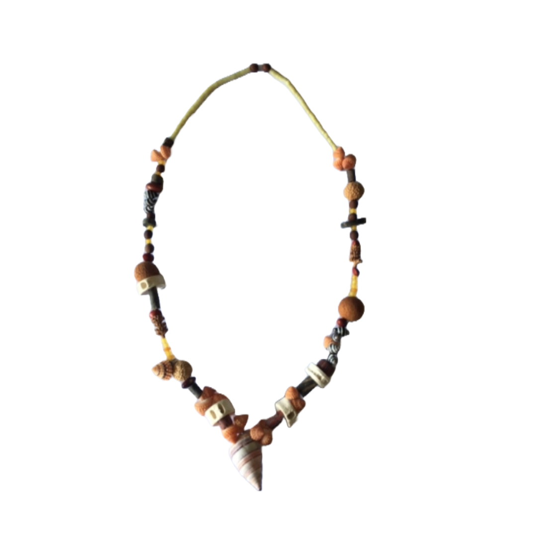 BUNDA ART | 'Australia on a String (53)' | Necklace | Mixed medium