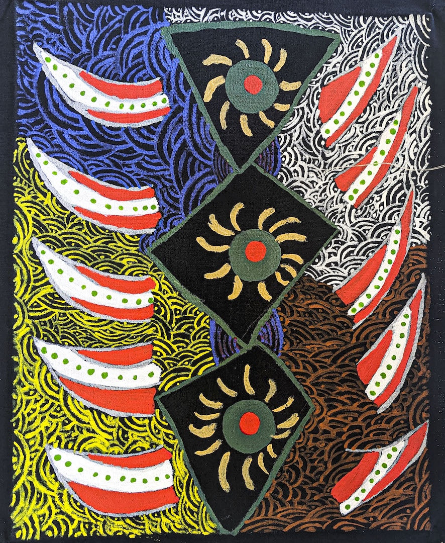 BETTY WILLIAMS (NEE YARRAK) | ‘Mathali’ | Painting / acrylic on Belgian linen