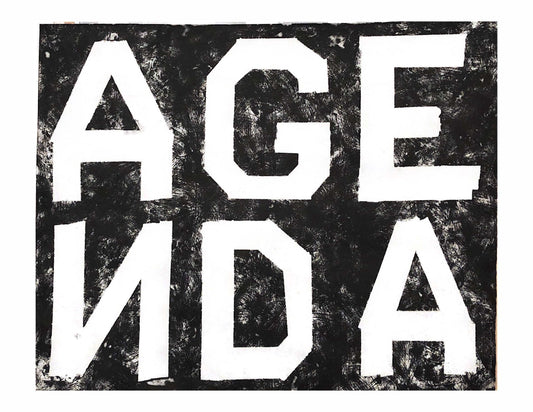 DARREN BLACKMAN | 'Agenda' | Etching