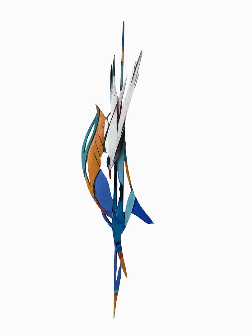 ROLAND NANCARROW | ‘Atern Diving’ | Wall sculpture