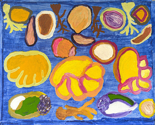 ETHEL THOMAS | ‘Sea Life’ | Painting / acrylic on Belgian linen