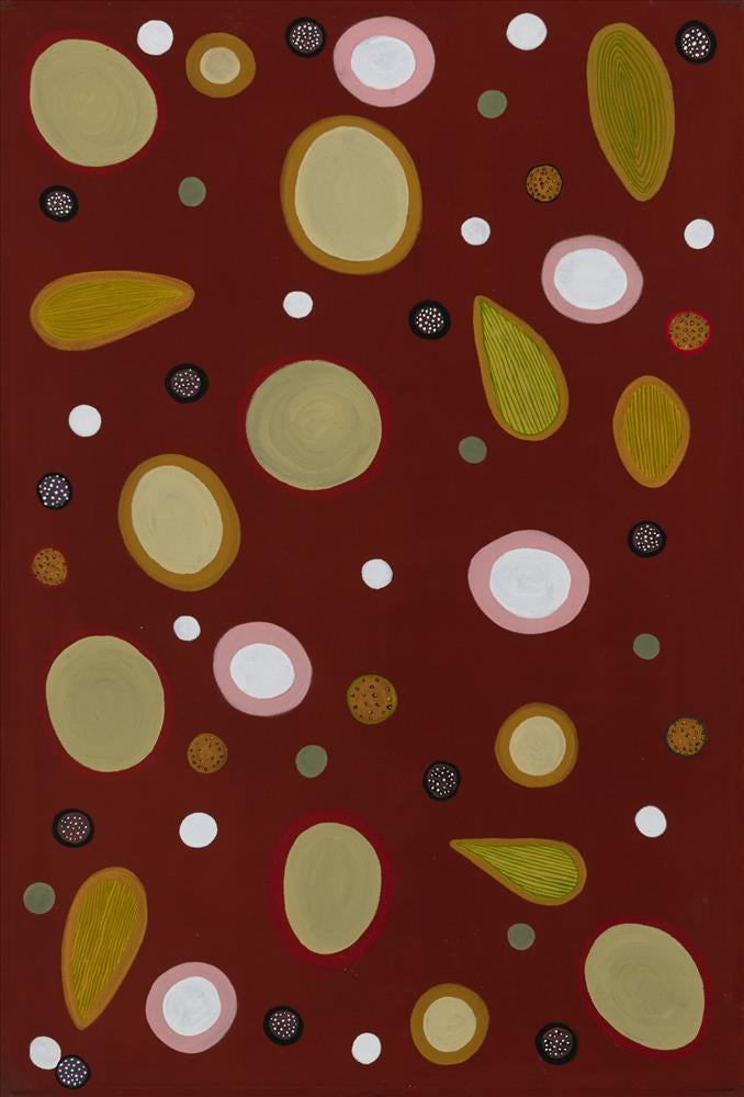 HEATHER KOOWOOTHA | 'Aurukun Bush Tucker' | Painting