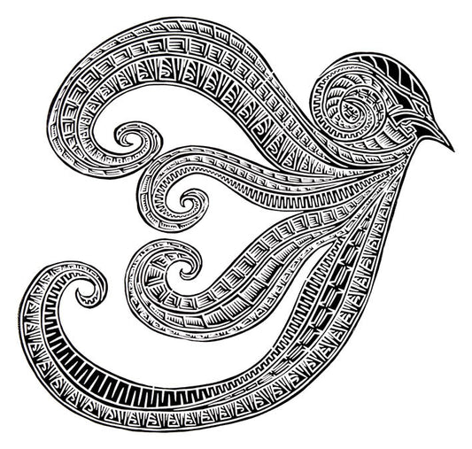 JOEL SAM | 'Gub (Four Winds of Zenadh-Kes)' | Linocut Print