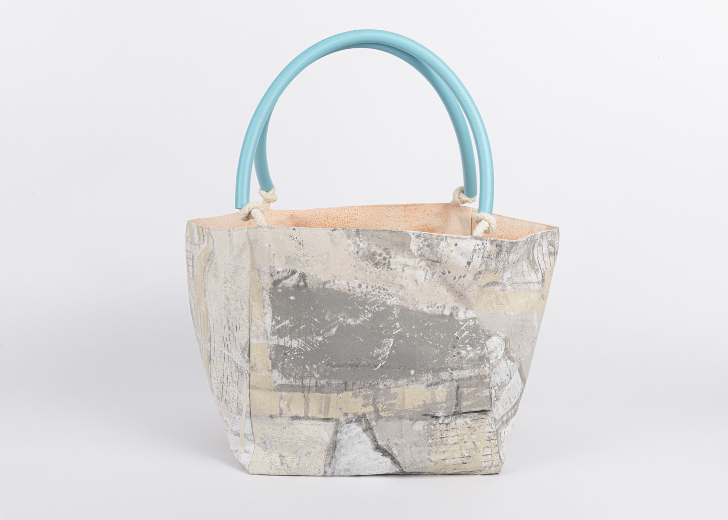 JULIE POULSEN | ‘Elvis Boat bag‘ Boat bag: Midi | Re-cycled painting | Medium