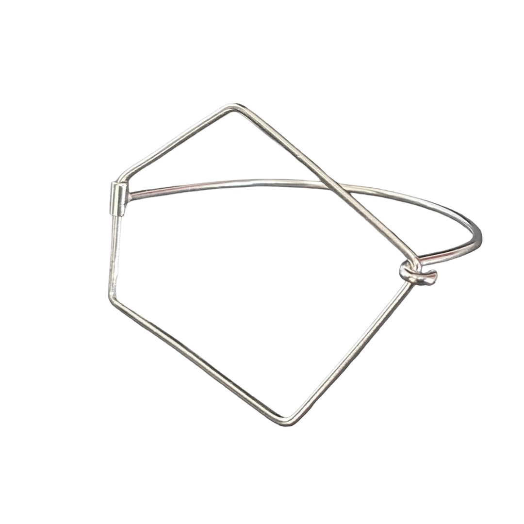 LOIS HAYES DESIGNS | 'Spaces for Thought - IV' | Bracelet collection | Sterling silver wire