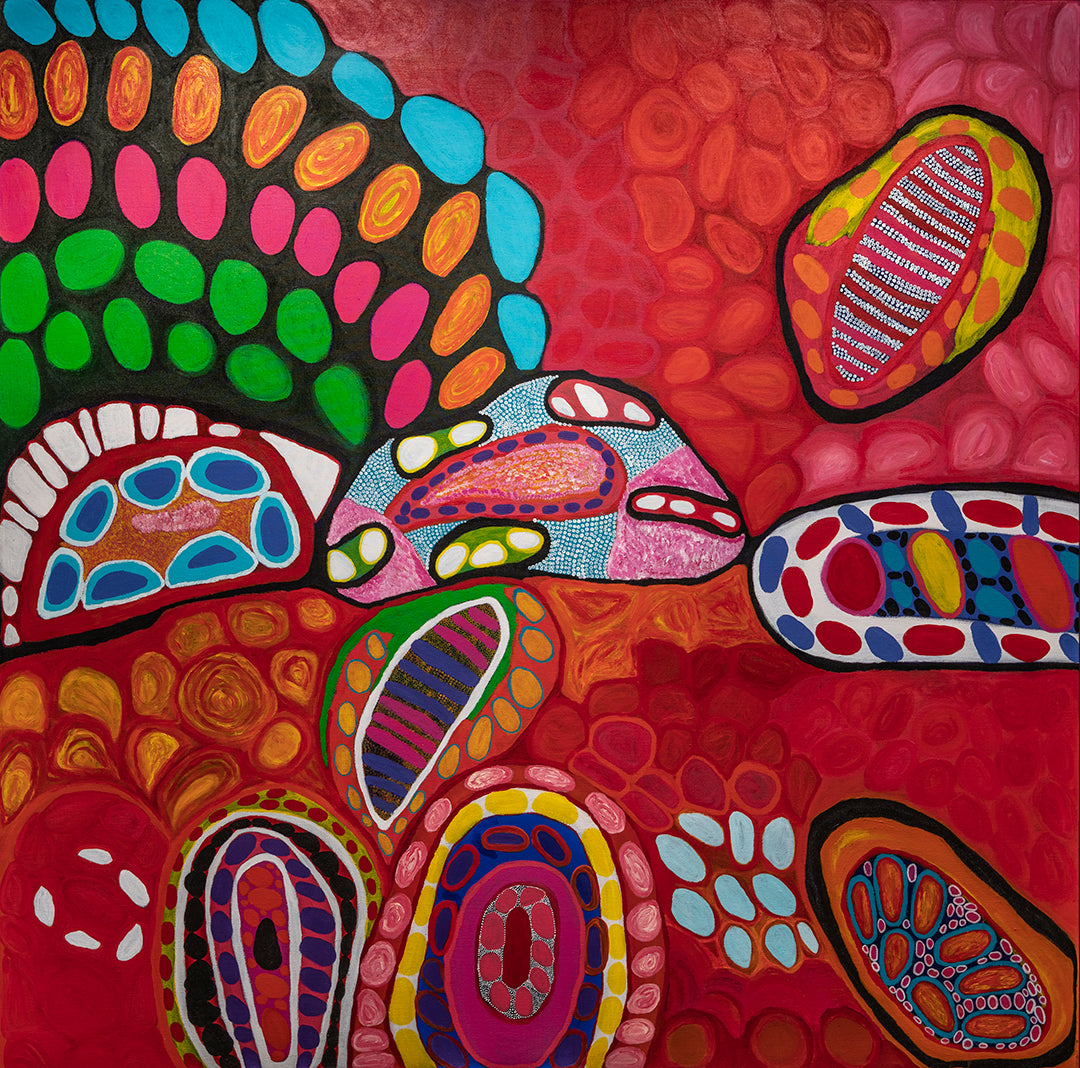 DOROTHY GABORI | 'Nyinyilki Ngurruwarra' | 2021 | Painting