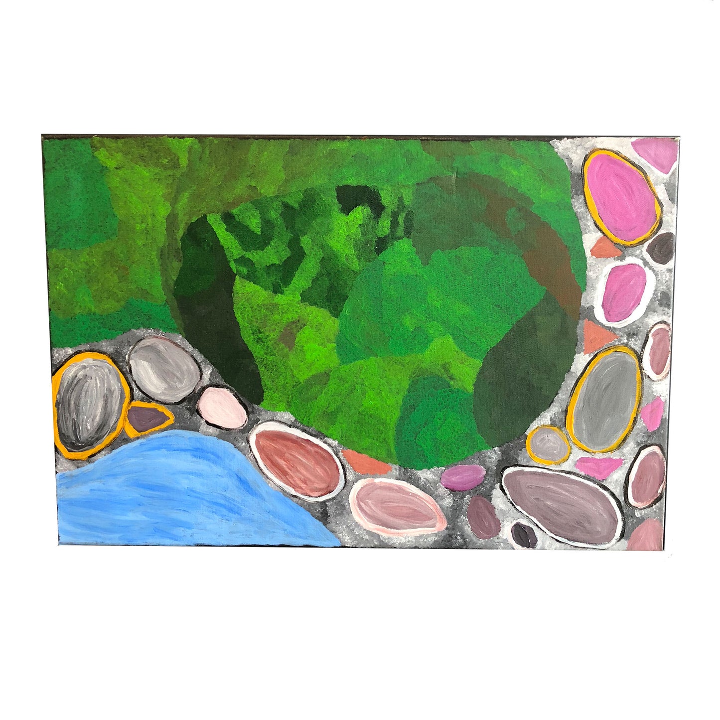 Elsie Gabori 'Mum Dawn's Country' 2014