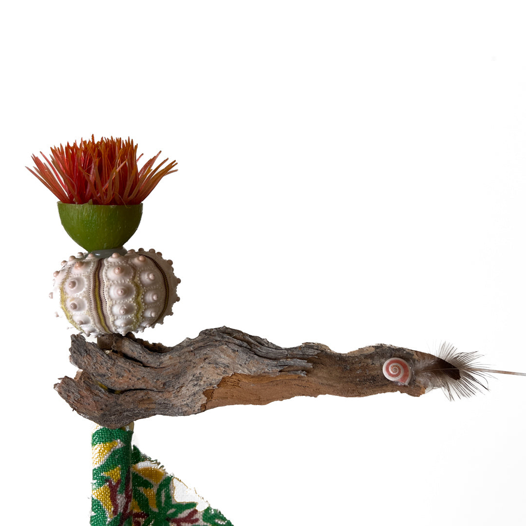 BUNDA ART | 'Memory of Culture II' | Coconut Boat | Mixed Medium