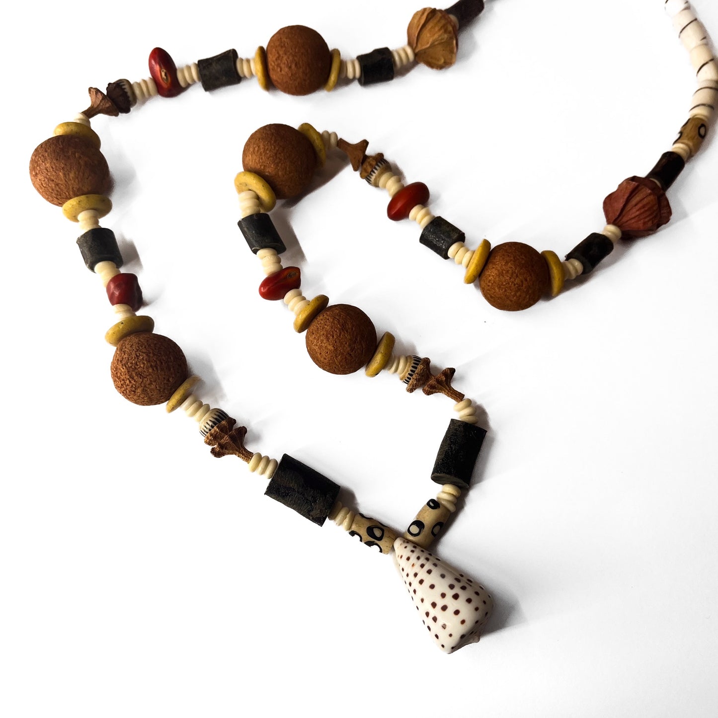 BUNDA ART | 'Australia on a String (28)' | Necklace | Mixed medium