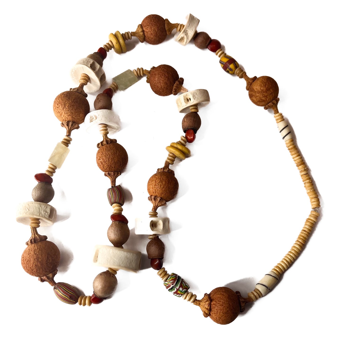 BUNDA ART | 'Australia on a String (35)' | Necklace | Mixed medium