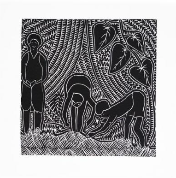 MATILDA MALUJEWEL NONA | 'Kysymay Gidhal II' | Linocut Print