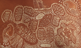 PETER B MORRISON | 'Clams (Tridacnidae)' | Etching | Rust