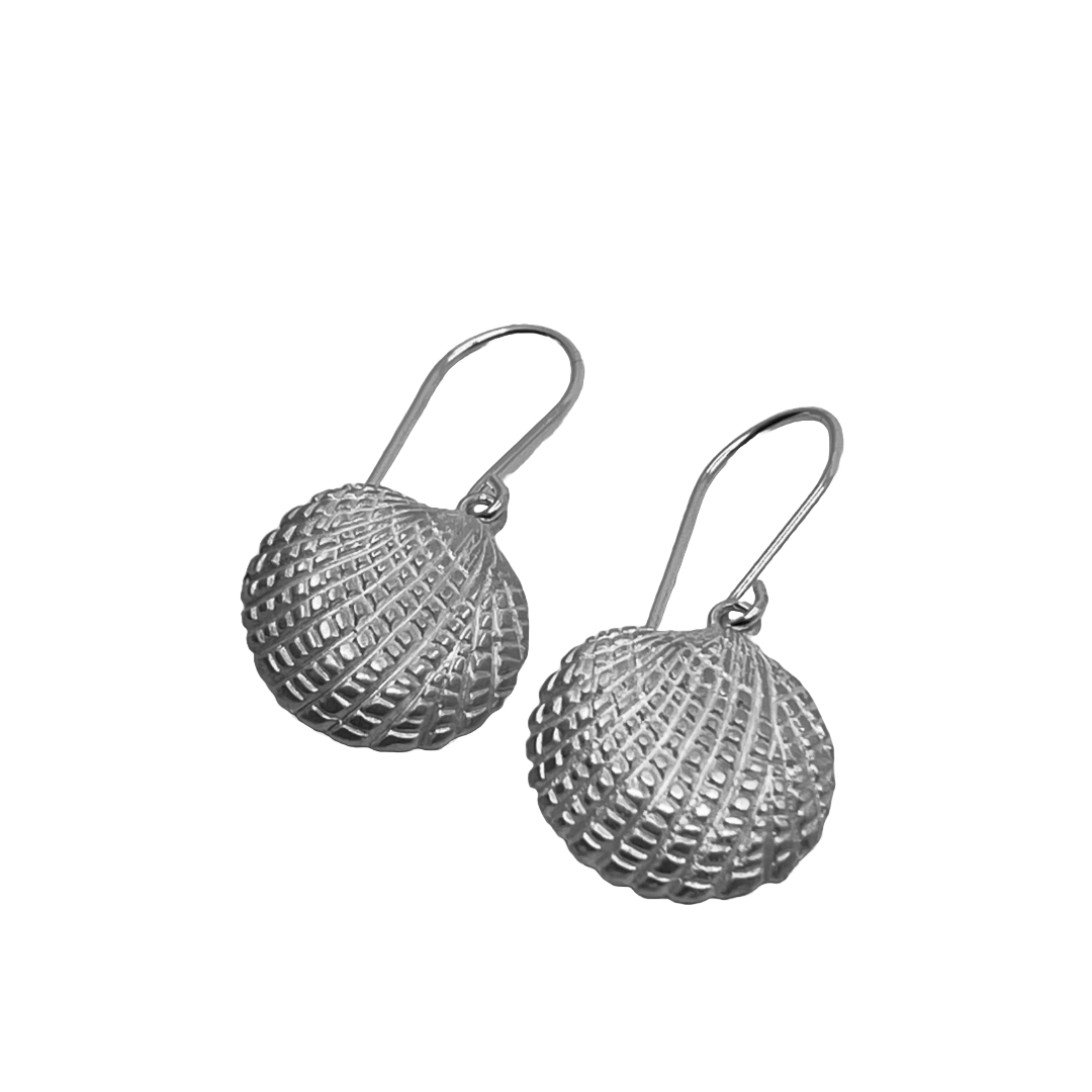 BREATH AND ESSENCE | ‘ Elise Seashell’ Earrings | Sterling Silver