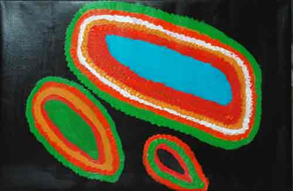 NETTA LOOGATHA | 'Makarrki II' | Painting / stretched