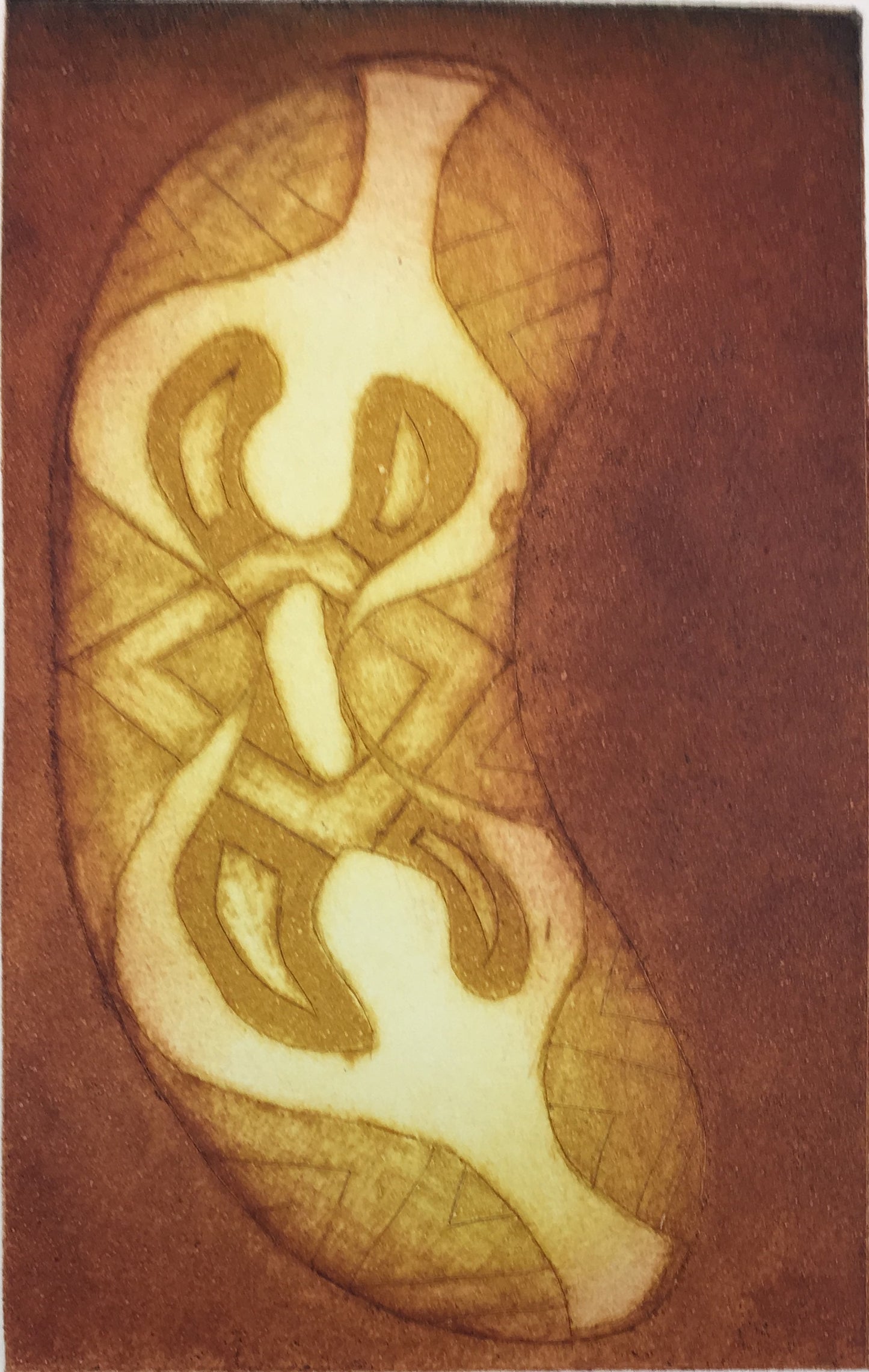 NAPOLEAN OUI | 'Mundu' (Spirit) | Etching