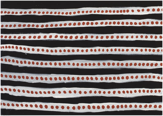 BLAK FLAIR PROJECT | 'Wudma Headband' | Wrapping Paper / Stephanie Toby