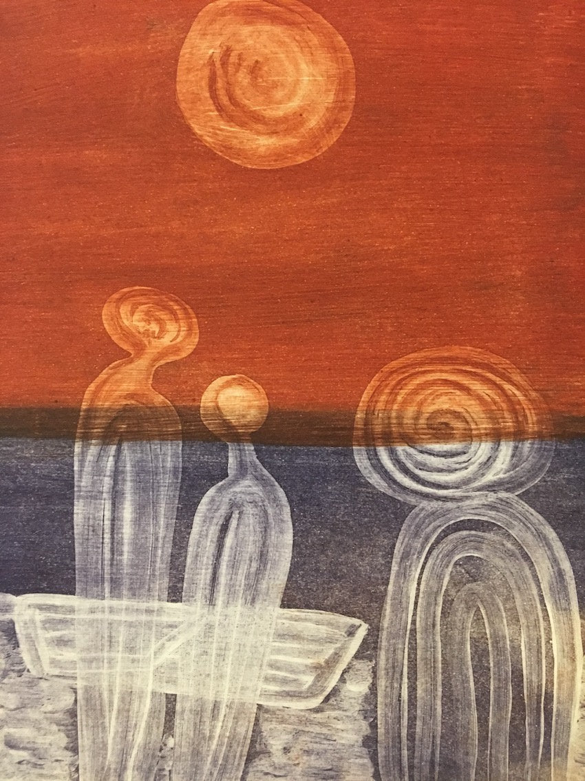 FIONA OMEENYO | 'Day Out Fishing' | Etching