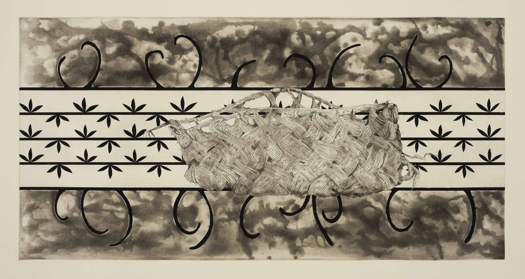 BRIAN ROBINSON | 'Woven ware - Boi' | Etching