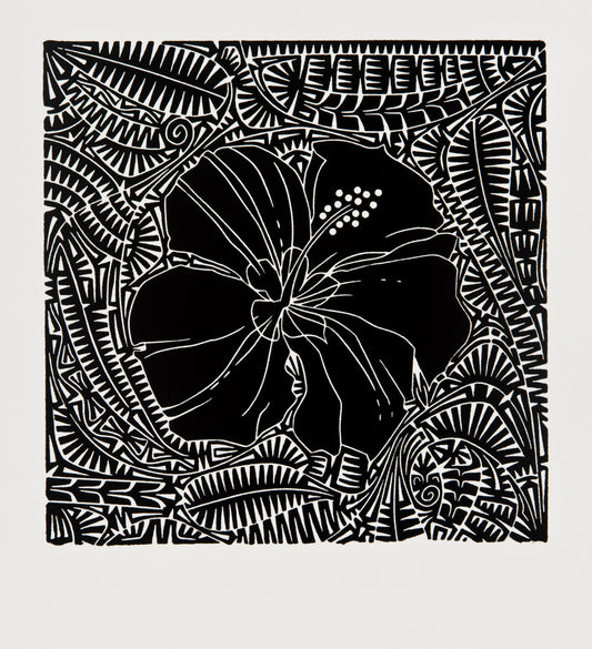 BRIAN ROBINSON | 'Ilan Garland' | Linocut Print