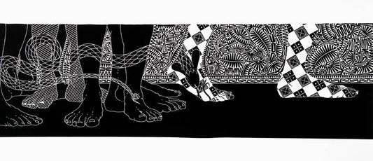 BRIAN ROBINSON | 'Ulmai' | Linocut Print