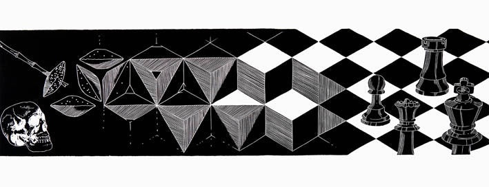 BRIAN ROBINSON | 'Dawn Raid Strategy' | Linocut print