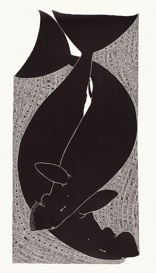 ALICK TIPOTI | 'Puru Dhangal' Linocut print