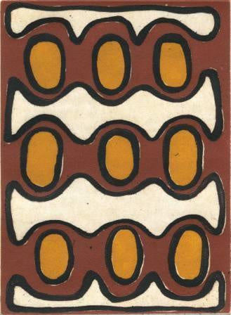 Carl Marun Fourmile 'Djumbun'. Gimuy Traditional Owner Artwork