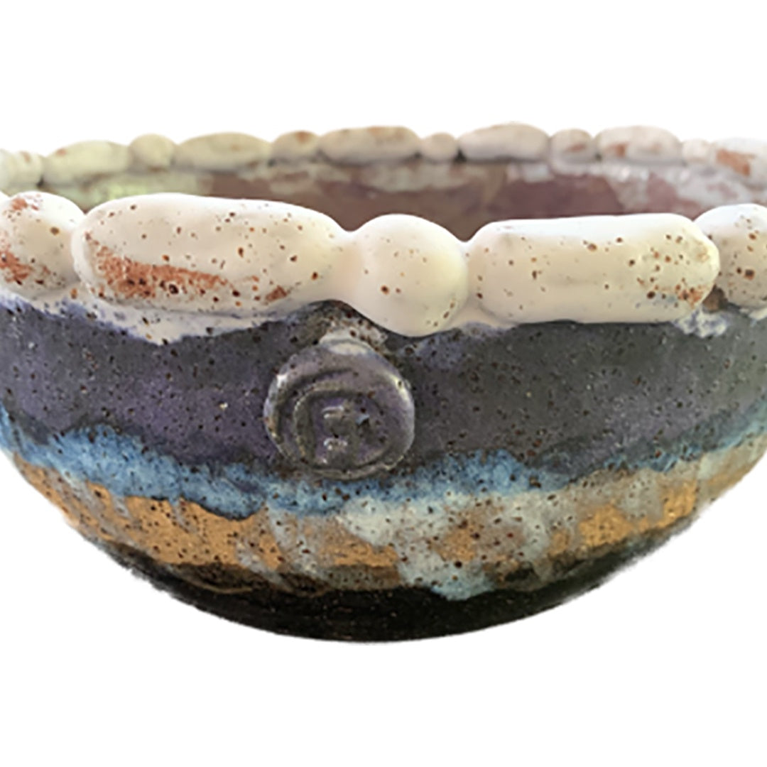 FLINTSTONE DESIGNS | 'Dot & Dash Bowl' | Ceramic vessel