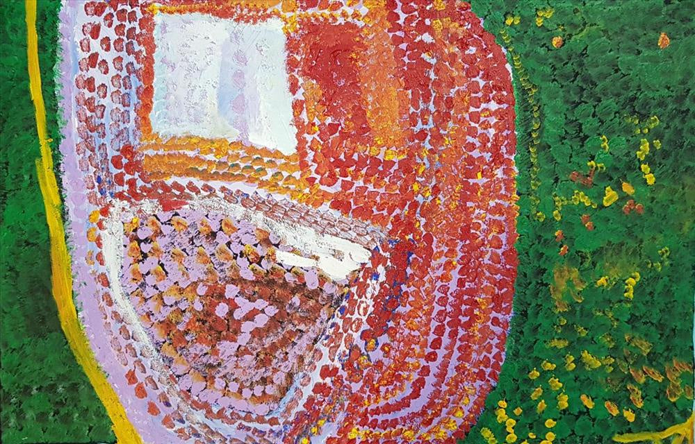 NETTA LOOGATHA | 'My Country VIII' | Painting / stretched