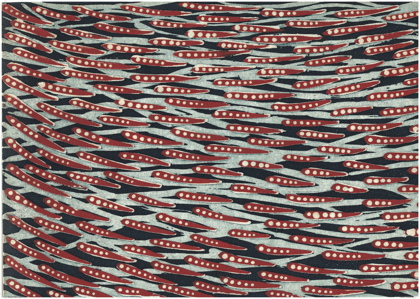 BLAK FLAIR PROJECT | 'Fish Galore' | Wrapping Paper / Margaret Mara