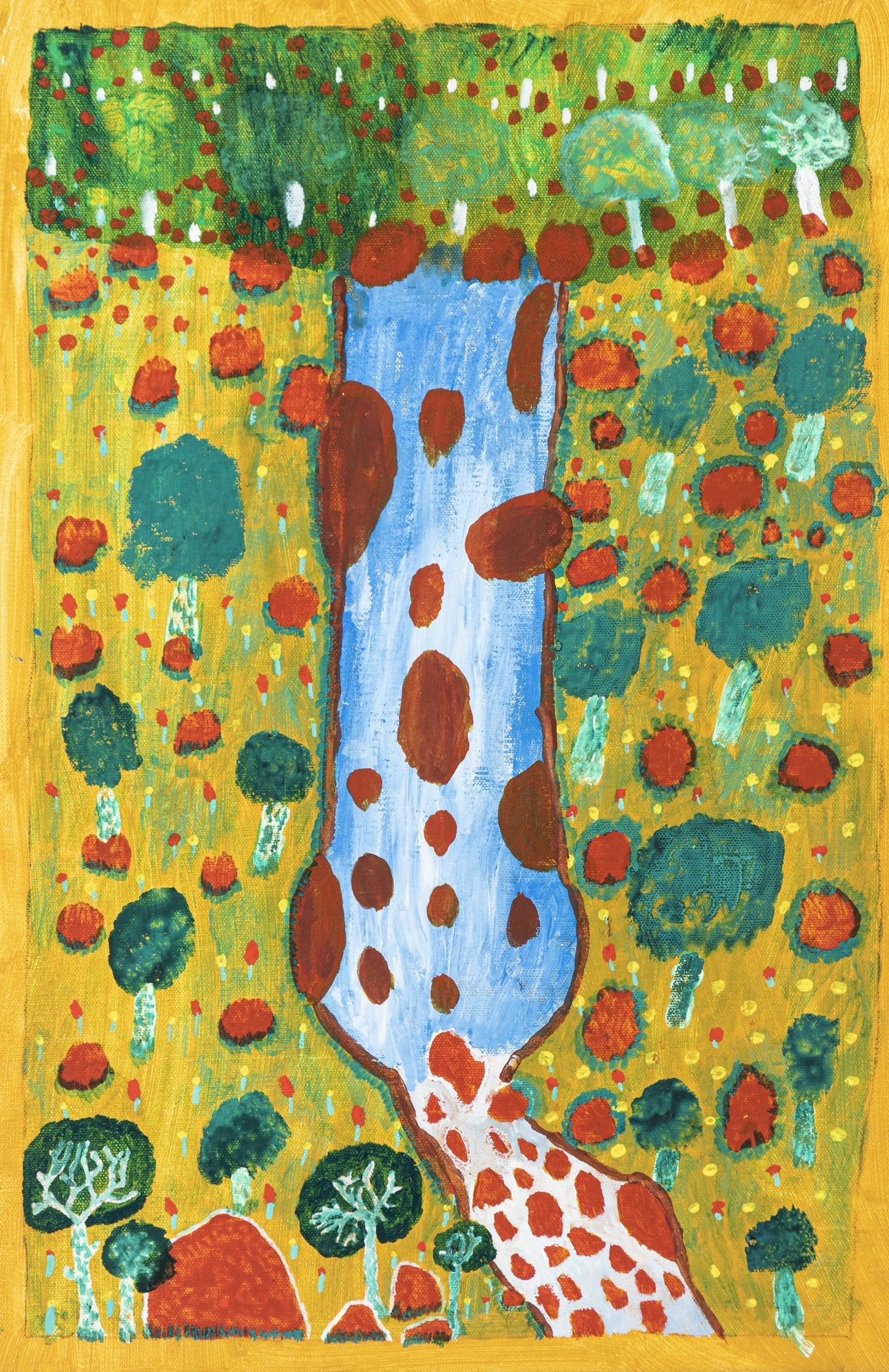 EMILY MURRAY | 'The Bunday Bunday Falls' | Painting / Acrylic on Canvas
