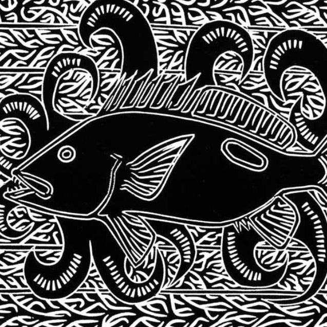 JOEL SAM | 'Finger Mark' | Linocut Print