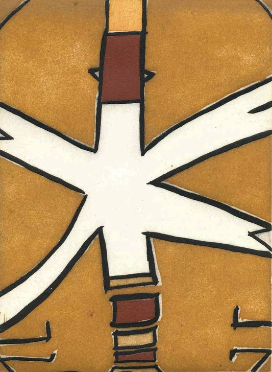 NJRAMI FOURMILE | 'Stages of The Moth II' | Screen-print