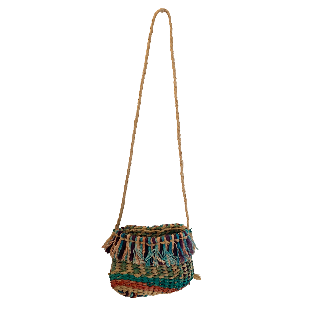 PAULA SAVAGE - Moa Island | 'Migi Bag #104' | Woven rafia + jute | 2026