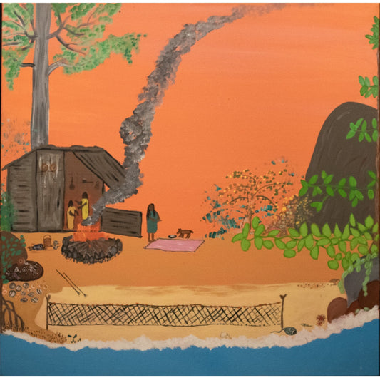 ELVERINA JOHNSON | 'Campsite' | 2026 | Painting