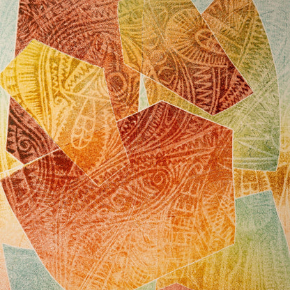 SOLOMON BOOTH | 'Awareness (xxvi)' | 2026 | Monoprint on paper | H 520 x W 370 mm