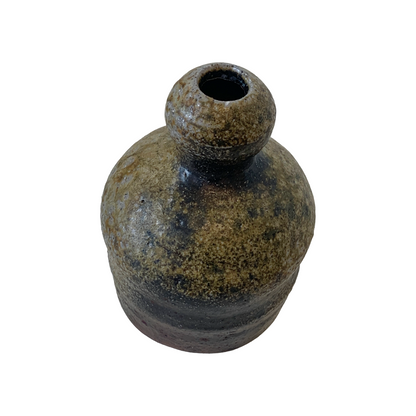 LACHLAN MACKEE | ‘Bud Vase’ | 2025 | Wheel-thrown Stoneware / Wood-fired in Anagama kiln 100hrs